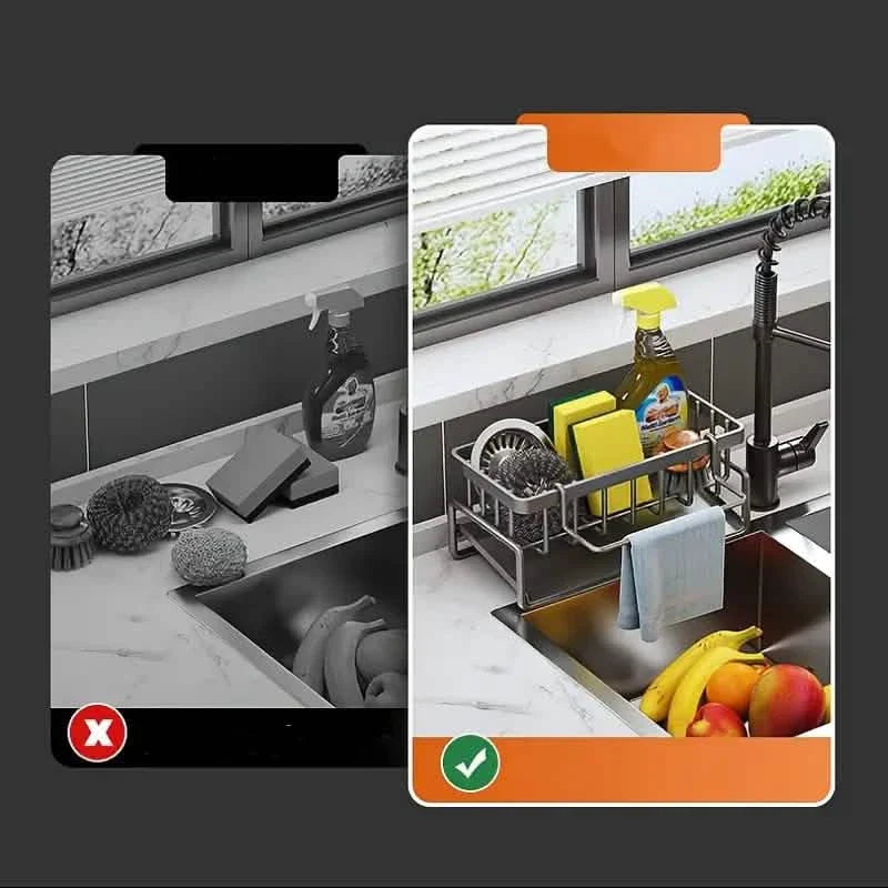 Multifunctional Kitchen Sink Organizer